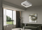 葉の天井に付いている扇風機ランプの世帯の寝室の居間の見えないエアコンの扇風機の天井に付いている扇風機ランプ無し