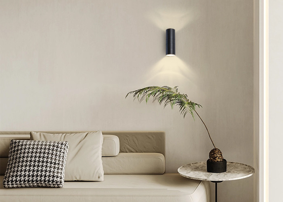 6W 12Wの現代簡単な屋外の壁ランプLEDの防水二重ヘッド貝E27
