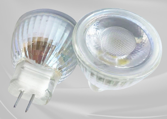 3W COB MR11 GU11 ミニ LED ガラス ランプ カップ 12V 110V 220V 35MM